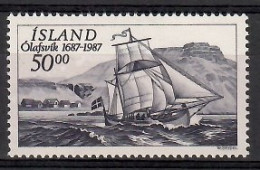 Iceland 1987 Mi 663 MNH  (ZE3 ICL663) - Ships