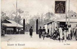 COTE D'IVOIRE-Souvenir De Tiassalé-La Poste - Costa De Marfil