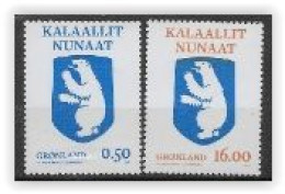 Groënland 2023, Série Courante Neuve Armoiries Avec Ours - Unused Stamps