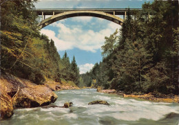 Echelsbacher Brücke, Die Höchste Eisenbetonbrücke Deutschlands An Der Deutschen Alpenstraße Zw. Oberammergau Und Füssen - Ponti