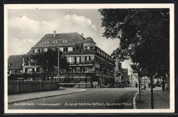 AK Bad Dürrheim /Schwarzwald, Parkhotel Kreuz Und Strassenpartie  - Bad Duerrheim