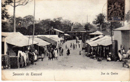 COTE D'IVOIRE-Souvenir De Tiassalé-Rue Du Centre - Costa D'Avorio