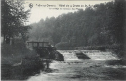 AUBY-sur-SEMOIS : Hôtel De La Grotte St. Remacle - Le Barrage Du Ruisseau Des Alleines. - Bertrix