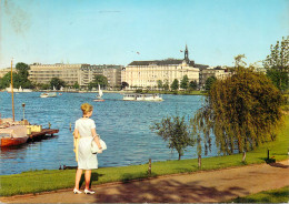 Navigation Sailing Vessels & Boats Themed Postcard Hamburg - Segelboote