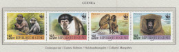 GUINEA 2000 WWF Animals Monkeys MNH(**) Fauna 621 - Mono