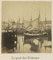 Belgique . Ostende . Oostende . Le Port Des Pêcheurs . 1860-70 . - Old (before 1900)
