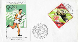 Postzegels > Europa > Hongarije > FDC Fakkelloop Budapest 18-VIII-1972 (17059) - FDC