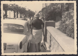 Liguria - Luogo Da Identificare - A Passeggio In Paese - 1969 Old Photo - Places