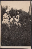 Italia 1940 - Fanciulli Seduti In Un Prato - Fotografia D'epoca - Places