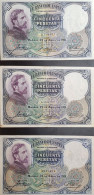 SPAIN BANKNOTE LOT 50 PESETAS 1931 VF++/XF BILLETE ESPAÑA LOTE 3 BILLETES *COMPRAS MULTIPLES CONSULTAR* - 50 Pesetas