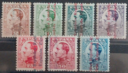 España: Año. 1931 - II República Española. 7/Valores, **nuevos Y Con *charnelas. Centrados De Lujo. - Neufs