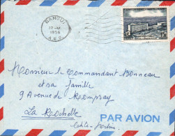 A E F SEUL SUR  LETTRE DE DAKAR POUR LA FRANCE 1956 - Lettres & Documents