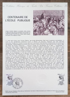 COLLECTION HISTORIQUE DU TIMBRE - YT N°2167 - ECOLE PUBLIQUE - 1981 - 1980-1989