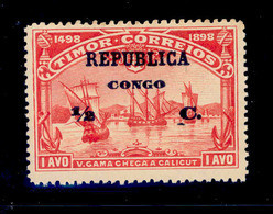 ! ! Congo - 1913 Vasco Gama On Timor 1/2 C - Af. 92 - MNH - Portuguese Congo