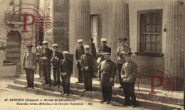 BEHOBIA. BEHOBIE (ESPAGNE) GROUPE DE CARABINEROS GUARDIA CIVILE, MIKLELES A LA DOUANE ESPAGNOLE - Guipúzcoa (San Sebastián)