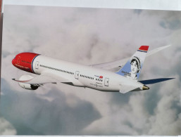 Airline Issue - NORWEGIAN.NO Boeing 787-800 Dreamliner - Postcard5 - 1946-....: Modern Era