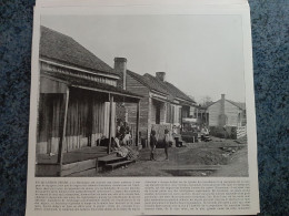 AFFICHE  - PHOTOGRAPHIQUE   -  UN QUARTIER  NEGRE  A LA MARTINIQUE - Affiches