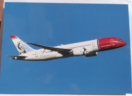 Airline Issue - NORWEGIAN.NO Boeing 787-800 Dreamliner - Postcard6 - 1946-....: Moderne