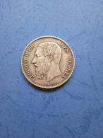 Belgio-5 Franchi 1869-argento - 5 Francs