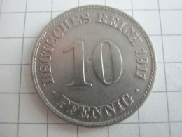 Germany 10 Pfennig 1911 D - 10 Pfennig