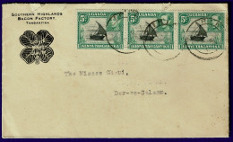 Ref 1648 - KUT Tanganyika 15c Rate Cover From "Clover Brand Bacon" To Dar-es-Salam - Kenya, Uganda & Tanganyika