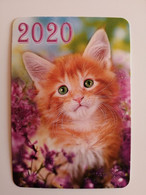 2020..KAZAKHSTAN..POCKET CALENDAR..CAT - Tamaño Pequeño : 2001-...