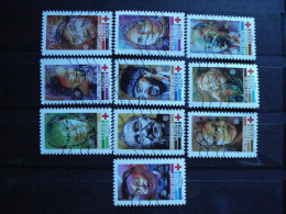 1719 à 1728 Série Croix Rouge Oblitérées *****  Année 2019 - Used Stamps