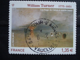 402 William Turner Oblitéré Avec Cachet Rond ***** Année 2010 - Gebruikt