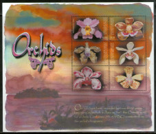 Grenada 2001 Orchids Flower Flora Sc 2345 Sheetlet MNH # 19150 - Orchidées