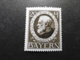 Bayern Mi. 109 I */Falz Typische Gummierung Der Typ I Mi. 80.-€ - Mint
