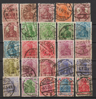 MiNr. 140-153 Gestempelt, Geprüft  (0303) - Used Stamps