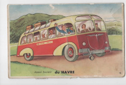 AJC - Le Havre - Joyeux Souvenir Du Havre - Carte A Systeme  ( Systeme Absent ) - Sin Clasificación