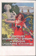 Lausanne VD, Concours International De Musique 1911 (15515) - Lausanne