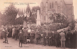 Liernais Inauguration Du Monument Dedie A Nos Glorieux Morts - Sonstige & Ohne Zuordnung