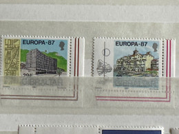 1987 MNH  Gibraltar - 1987