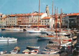 Navigation Sailing Vessels & Boats Themed Postcard Var St. Tropez Harbour Yacht - Segelboote