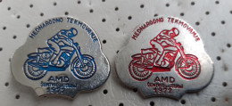 Motocross Club AMD Sentvid Pri Sticni 1977 Motorbike, Motorcycle Slovenia Ex Yugoslavia Pins - Motorbikes