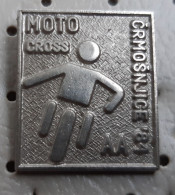 Motocross Alpa Adria Crmosnjice 1984 Motorbike, Motorcycle Slovenia Ex Yugoslavia Pin - Moto