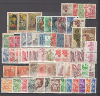 YOUGOSLAVIE LOT DE 64 TIMBRES OBLITERES - Sonstige & Ohne Zuordnung