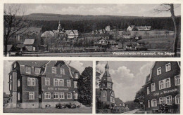Würgendorf (Krs.Siegen) Gasthof Zur Wasserscheide Gl1950 #G4926 - Autres & Non Classés