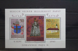 Liechtenstein Block 12 Mit 878-880 Postfrisch #UP708 - Sonstige & Ohne Zuordnung