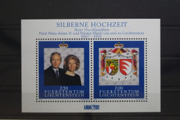 Liechtenstein Block 14 Mit 1039-1040 Postfrisch #UP709 - Sonstige & Ohne Zuordnung