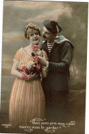 Francais   Soldat Couple 1191 - Patrióticos