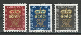 SBK 207-09, Mi 240-42  ** MNH - Nuevos