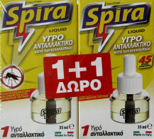 Spira Liquid Mosquito Insect Repellent Refills - 90 Nights Protection - Otros & Sin Clasificación