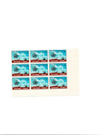 1661-100STE VERJAARDAG METEOROLOGISCHE WERELDORGANISATIE-1973-BLOK VAN 9 STUKS - Unused Stamps