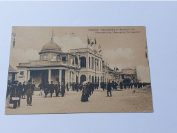 P1 Cp Bruxelles/Exposition Internationale De Bruxelles 1910. Perspective De L'avenue Des Concessions. - Mostre Universali