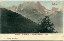 G.247  Dolomiti - CADORE - Belluno - Le Marmarole Vedute Dal Rocolo Di S. Alipio - Andere & Zonder Classificatie