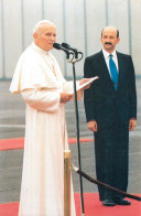 Pope John Paul II Papal Travels Postcard Mexico - Papi