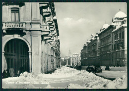 Cuneo Città Corso Nizza Nevicata Auto Foto FG Cartolina MZ0710 - Cuneo